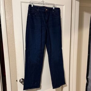 WoMen's Dark Blue Jeans